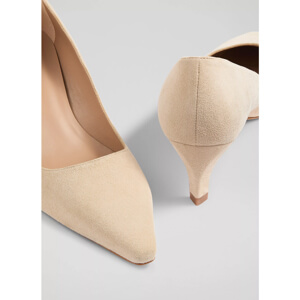 LK Bennett Ava Pointed Kitten Heel Court